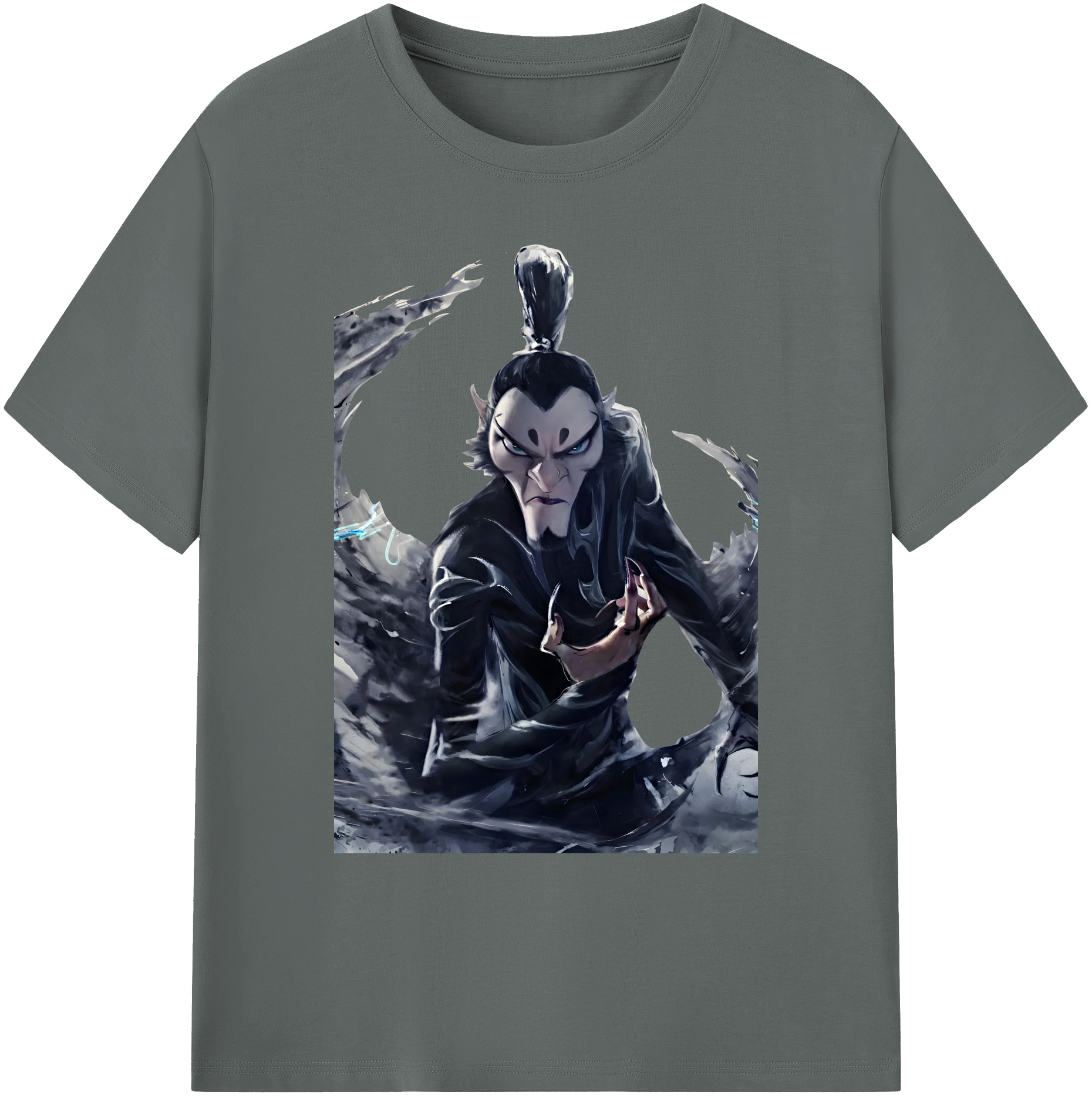 （画像用） Ne Zha 2 ナタ 魔童の大暴れ 綿100％ メンズ半袖Tシャツ｜肌触りやわらか＆通気性